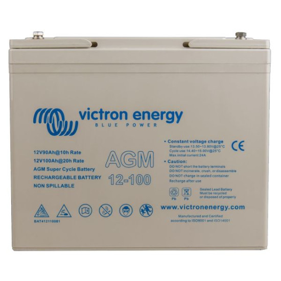 Victron 12v 100AH AGM Super Cycle Battery