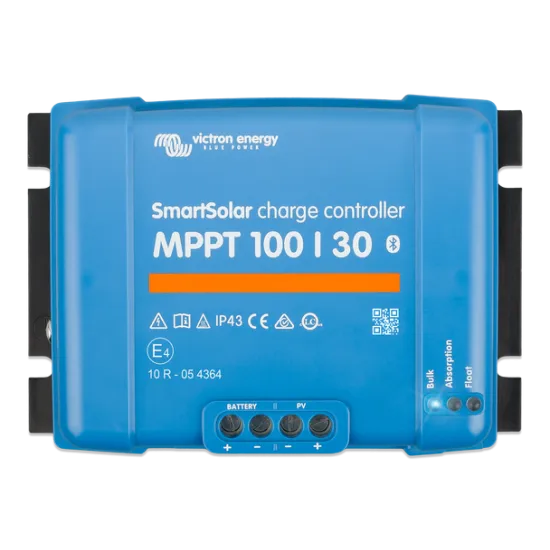 Victron SmartSolar MPPT 100/30 12/24/48V 30A Charge Controller with Bluetooth