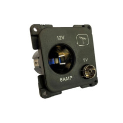 C-Line 12 Volt & TV Socket