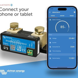 Victron Energy SmartShunt 500 amp Battery Monitor (Bluetooth)