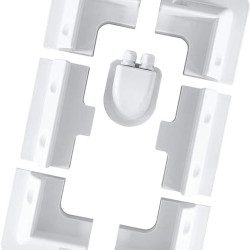 SOLAR PANEL MOUNTING BRACKETS IN White