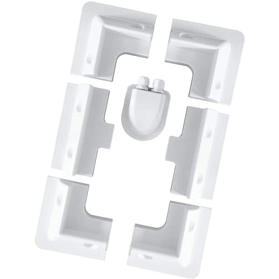 SOLAR PANEL MOUNTING BRACKETS IN White