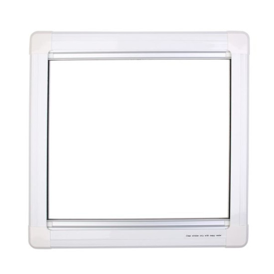 700x400 CWD Hinged Window Tinted- Black Alloy Frame 700x400 CWD Hinged Window Tinted- Black Alloy Frame