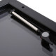 700x400 CWD Hinged Window Tinted- Black Alloy Frame