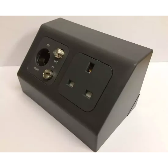 C-Line 2 - Way Angled Socket Box.